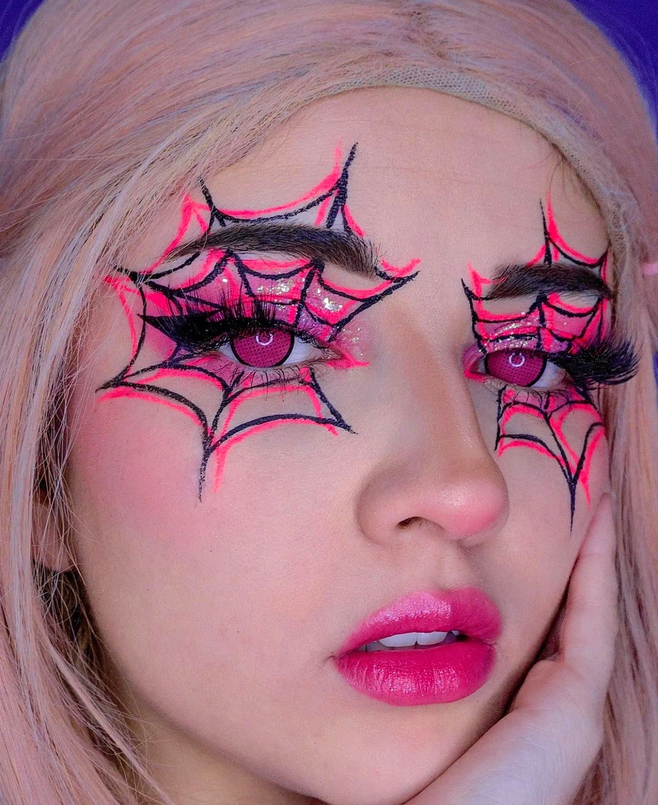 HALLOWEEN ROSE MESH