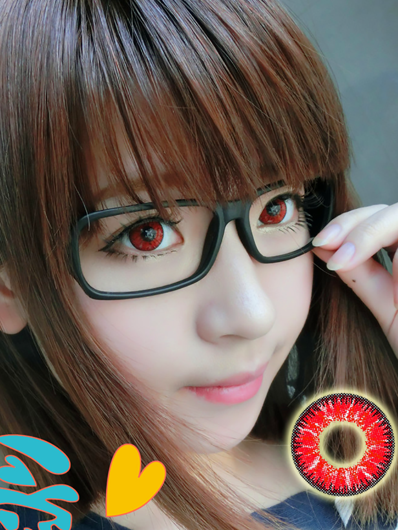 HALLOWEEN VIKA TRI COLOR RED