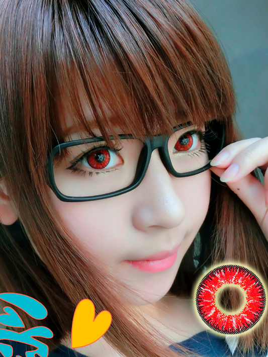 HALLOWEEN VIKA TRI COLOR RED